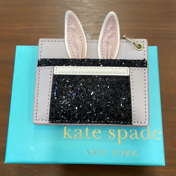 kate spade Accessories - 🆕Kate Spade cute  rabbit in a hat card case